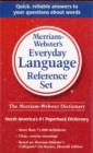 Image for Merriam-Webster&#39;s everyday language reference set