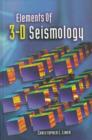 Image for Elements of 3-D Seismology