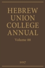 Image for Hebrew Union College Annual: Volume 88 : 88