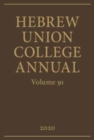 Image for Hebrew Union College Annual Volume 91