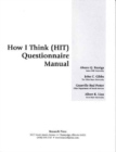 Image for HIT-How I Think Questionnaire, Questionnaire Manual