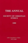 Image for Annual of the Society of Christian Ethics 1990 : with Cumulative Index