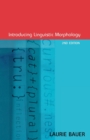 Image for Introducing Linguistic Morphology