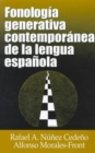 Image for Fonologia Generativa Contemporanea de la Lengua Espanola