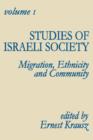 Image for Studies of Israeli Society