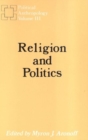 Image for Political Anthropology Year Book : Religion and Politics
