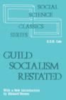 Image for Guild Socialism Restated