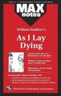Image for MAXnotes Literature Guides: As I Lay Dying