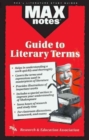 Image for Maxnotes Guide to Literary Terms