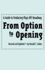 Image for From Option to Opening
