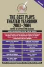 Image for The Best Plays Theater Yearbook 2003-2004