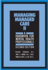 Image for Managing Managed Care II