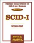 Image for Structured Clinical Interview for DSM-IV Axis I Disorders (SCID-I), Clinician Version, Scoresheet