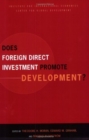 Image for Does foreign direct investment promote development?