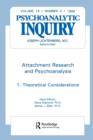 Image for Attachment Research and Psychoanalysis : Psychoanalytic Inquiry, 19.4