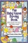 Image for The baby name survey book  : what people think about your baby&#39;s name