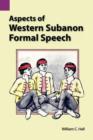 Image for Aspects of Western Subanon Formal Speech