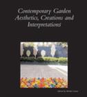Image for Contemporary Garden Aesthetics, Creations and Interpretations