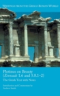 Image for Plotinus on Beauty (Enneads 1.6 and 5.8.1-2) : The Greek Text with Notes