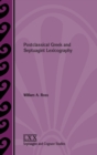 Image for Postclassical Greek and Septuagint Lexicography