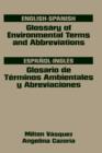 Image for Glossary of Environmental Terms and Abbreviations, English-Spanish
