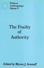 Image for The Frailty of Authority