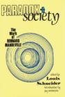 Image for Paradox and Society : Work of Bernard Mandeville