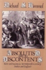 Image for Absolutism and Its Discontents : State and Society in Seventeenth Century France and England