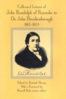 Image for Collected Letters of John Randolph of Roanoke to Dr. John Brockenbrough