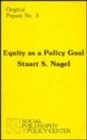 Image for Equity as a Policy Goal