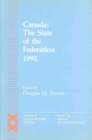 Image for Canada: The State of the Federation 1991