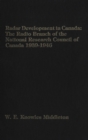 Image for Radar Development in Canada : The Radio Branch of the National Research Council of Canada 1939-46