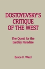 Image for Dostoyevsky’s Critique of the West