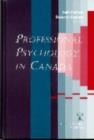 Image for Professional Psychology in Canada