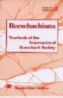 Image for Rorschachiana : Yearbook of the International Rorschach Society : v. 21
