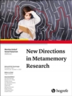 Image for New Directions in Metamemory Research