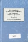 Image for William Penn on Religion and Ethics : The Emergence of Liberal Quakerism : Vol.2