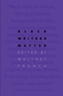 Image for Black writers matter