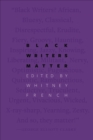 Image for Black Writers Matter