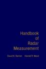 Image for Handbook of Radar Measurement
