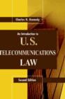 Image for An introduction to U.S. telecommunications law
