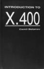 Image for Introduction to X.400