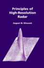 Image for Principles of High-resolution Radar