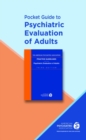 Image for Pocket Guide to Psychiatric Evaluation of Adults