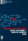 Image for Southern African Customs Union, 1998 (Trade Policy Review Series)