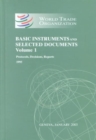 Image for World Trade Organization Basic Instruments and Selected Documents : v. 1 : Protocols, Decisions, Reports - 1995