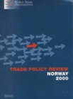 Image for Trade Policy Review : Norway 2000