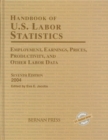 Image for Handbook of U.S. Labor Statistics : Employment, Earnings, Prices, Productivity, and Other Labor Data