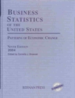 Image for Business Statistics of the United States Patterns of Economic Change