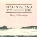Image for Staten Island 1524-1898